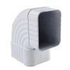 90° Gutter Elbow 2x3 Aluminum Downspout Elbow Roofing Gutter downspout