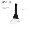 Invero Set of 2 Ice Scraper De-Icer Tool for Cars,