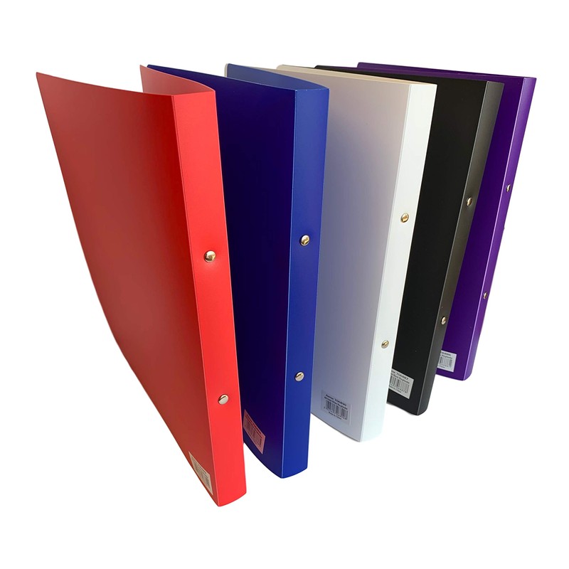 Janrax A4 Purple PP Ring Binder – 25mm Spine, 2