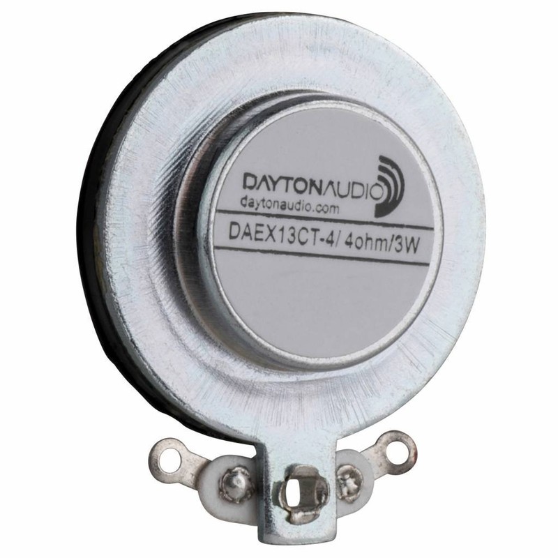 Dayton Audio DAEX13CT-8 Coin Type 13mm Exciter 3W 8 Ohm