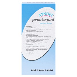 Xyndet Procto Pad Tissue Pack of 5 x 6