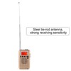 Aircraft Band Radio Receiver VHF Portable Full Band Radio Recorder