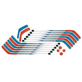 Shield Manufacturing 033037 Shield 50 in. Aluminator Indoor Replacement Floor Hockey Stick44; Grades 9 to 1244; Red