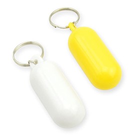 ccHuDE 4 Pcs Floating Keychain Key Chain Oval Float Key Ring Key Float Keychain for Boating Fishing Sailing Outdoor Sports
