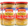 Rokeach Old Vienna Gefilte Fish, 24 oz Jar (4 Pack)
