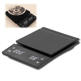 Coffee Scale, Koffieweegschaal Met Timer, Acaia Kaffeewaage, Digital Coffee Scale with Timer Function Electronic High Precise LED Display Food Scale