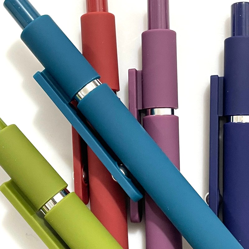 sencoo 5 pack Blue Gel Pens Quick Dry Ink Pens