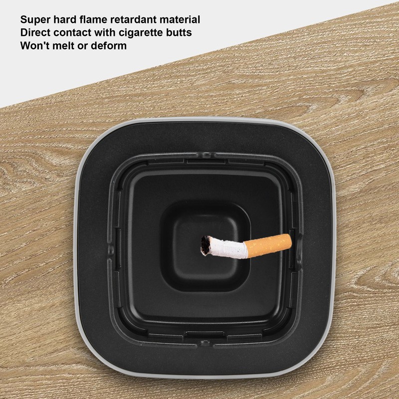 Ashtray Purifier Smokeless Multi Functional Battery Powered Negative Ion Air