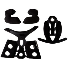 O'NEAL Lining & Cheek Pads Transition Helmet Lining & Cheek Pads Black Oneal: Size: XS (53-54 cm)