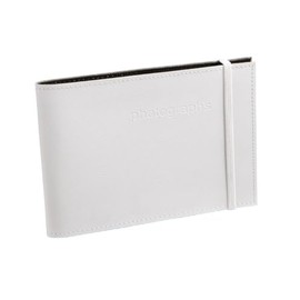 Profile Australia Citi Leather White Photo Album | Photo Wallet | 60 5x7in (13x18cm) Photos | Acid Free