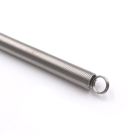 2Pcs Zinc Plated Steel Wire Extension Spring 20 Inch