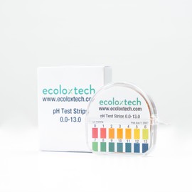 Ecoloxtech Chlorine Dispenser - 200 Tests, Easy-to-Use Chlorine & pH Testing Solution - Includes Extra Roll - PH Test Strips, PH Strips, PH Tester