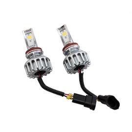 POLARG P2192W J-203 LED Headlamp, Fog Lamp, H8, H11, H16, 6700K, 2500lm, 12V, 10W, White, Made in Japan