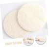 Baluue 15pcs Exfoliating Cleansing Wipes Exfoliating Pads Facial Scrubber for