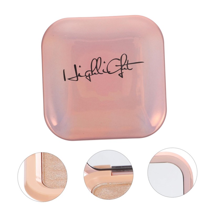 Gatuida Highlighter Powder Palette for Makeup Versatile Face Highlighter Pan