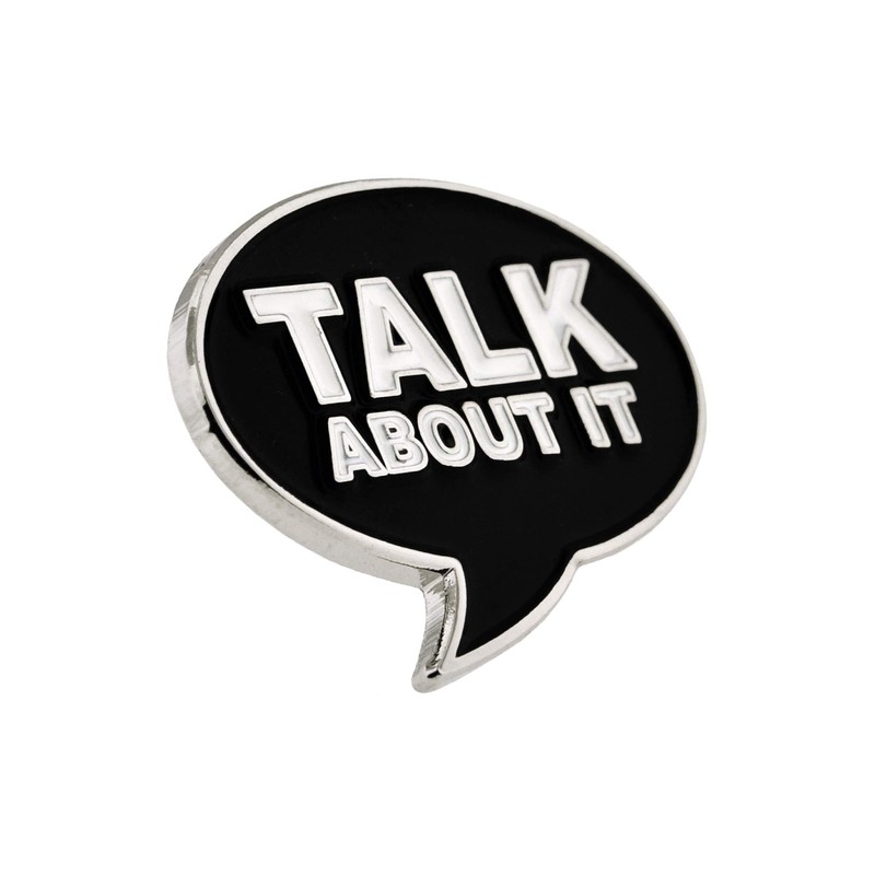 PinMart Talk About It Word Bubble Awareness for All Causes