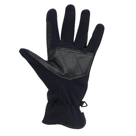Dublin Polar Fleece Riding Gloves, Navy, Childs M/3