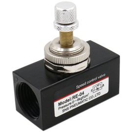 heschen Pneumatic Flow Speed Control Valve re-04 1/2 PT Port Size Two Position