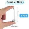 6pcs Magnetic Hooks, 1.7 lb Heavy Duty Magnet Hooks 3