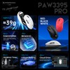MAMBASNAKE M3 Wireless Gaming Mouse with Lightweight 39g,PixArt PAW3395 PRO
