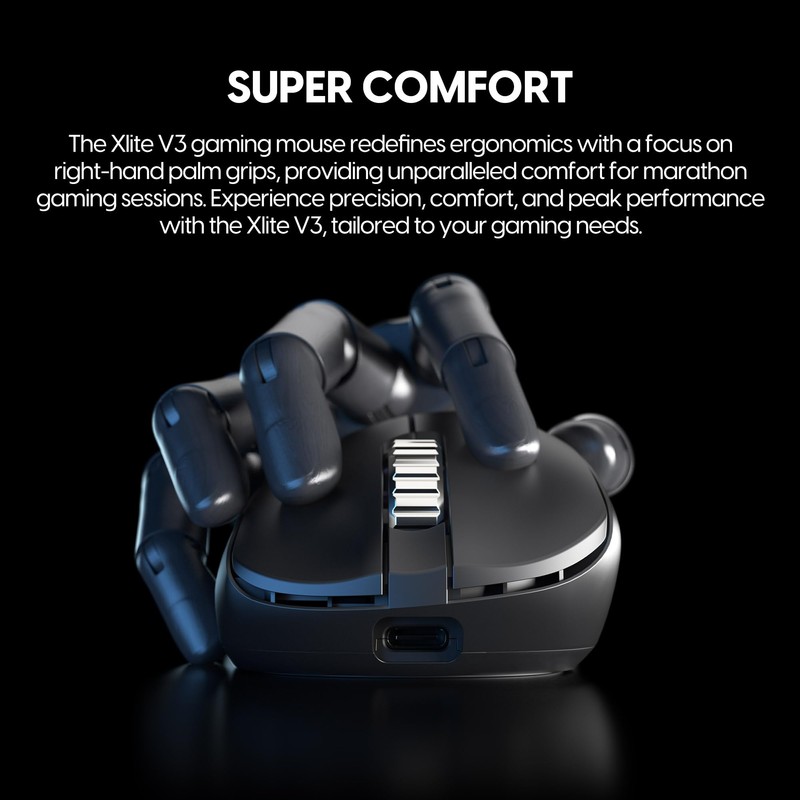 Pulsar Gaming Gears Xlite V3 eS Medium Wireless Gaming Mouse