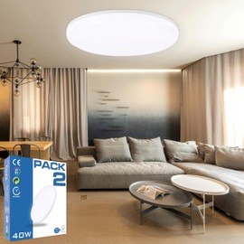 HYBEC - Round Ceiling Light, LED Ceiling Light, LED Ceiling Light, LED Ceiling Light, LED Ceiling Light, LED Lamps, Ceiling Lamps, Bathroom Lamp, Ceiling Light, Basement Lamp, LED, Ceiling Light, LED,