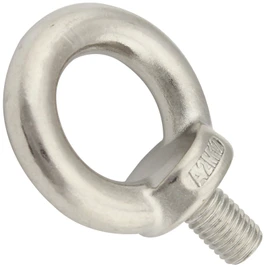 Ring Bolts (Cast and Polished) – M12 – Pack of 4 – Similar to DIN 580 – Made of Stainless Steel A2 V2A – Eye Bolts – Ring Bolts – SC580 | SC-Normteile®
