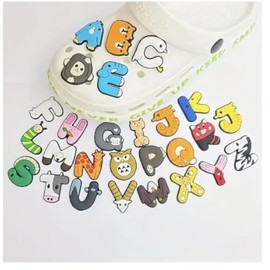 Rohans A - Z Cute Alphabet Animal Croc Charms Funny Fun shoe decoration Boys & Girls (LETTER G)