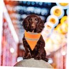 Sosoport 2pcs Reflective Pet Bandana Triangle Scarf for Night Walking