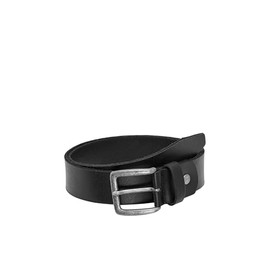ONLY & SONS Men's Onscarter Medium Leather Belt Noos Leather Belt, black