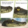 Yulejo Pond Floating Alligator Head Decoy Pool Accessories 12.6 Inches
