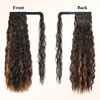 HANYUDIE Wave Ponytail Extension Long Wrap Around Ponytail Wavy Curly
