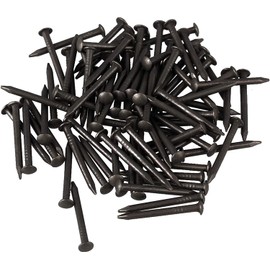 Hardware Nails 1.5-inch Length Carbon Steel Point Tip Wall Cement Nail Black 50（+-%2）pcs