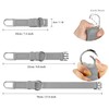 Convenient Travel Coat Fastener Belt, Elastic Velcro Jacket Grippers with