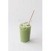 Koshiwaen Hikuru Organic Matcha Latte, 3.5 oz (100 g) x
