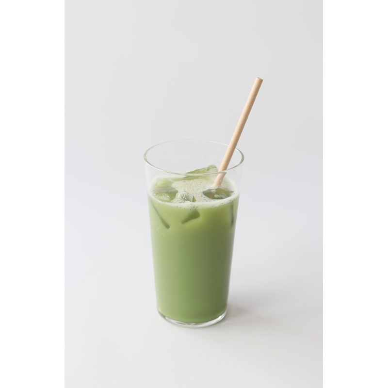 Koshiwaen Hikuru Organic Matcha Latte, 3.5 oz (100 g) x