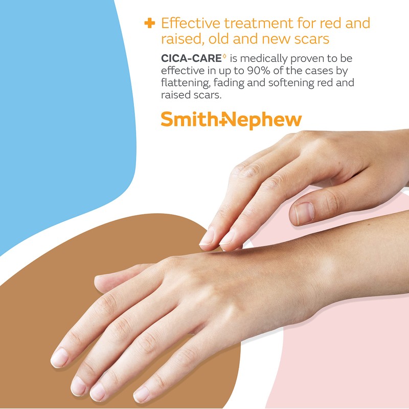 PHARMAIDEA Srl CICA-Care Self-Adhesive Silicone Gel Sheet for Scar Management,