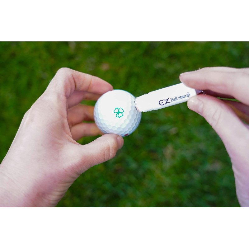 EZ BALL STAMP Golf Ball Stamp/Stamper - Ultra Quick Drying,