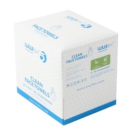 Disposable Cotton Facial Towels, Thickened Makeup Remover, Boxed Set (50 Count)