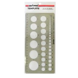 De rapasu Template Circle Ruler (Large) 31 – 101 E – 101 