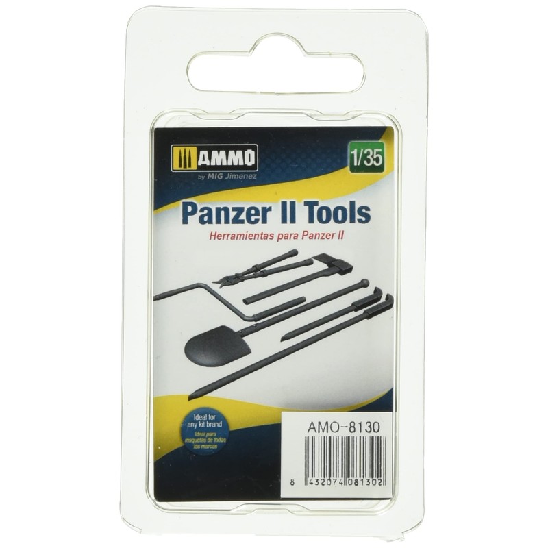 Amo AMO-8130 Car Tool Set for 1/35 Tank 2 Plastic