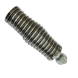 wadand8 Pro Trucker Chrome Plated Heavy Duty Barrel Spring - 102" CB Radio Whip Antennas
