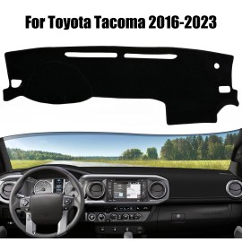 Unbranded For 2016-2023 Toyota Tacoma Car Dash Mat Dashmat Dash Cover Dashboard Sun Pad