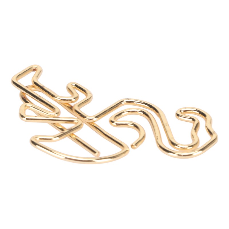 100pcs Flamingo Paper Clip Cute Animal Shape File Note Page