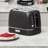 Haden Starbeck 2 Slice Wide Slot Stainless Steel Toaster with