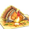 POPWOW Thanksgiving Turkey Pop Up Card, Pumpkin, Give Thanks, 3D