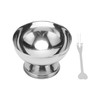 Ice Cream Bowl Set, 4Pcs Food Grade Stainless Steel Dessert