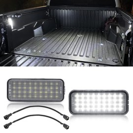 Aexploer Truck LED Bed Lights Trunk Lighting Kit Compatible with Tacoma 2020 2021 2022 2023,Clear Lens White LED Bed Cargo Lights Assembly Replacement for PT85735200 (Built-in 36Pcs LED Beads)