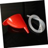 Kichvoe 2 Sets Durable Long Oil Funnels for Fuel Transfer