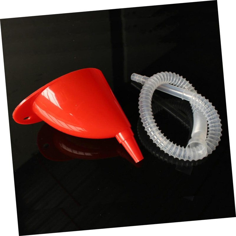Kichvoe 2 Sets Durable Long Oil Funnels for Fuel Transfer